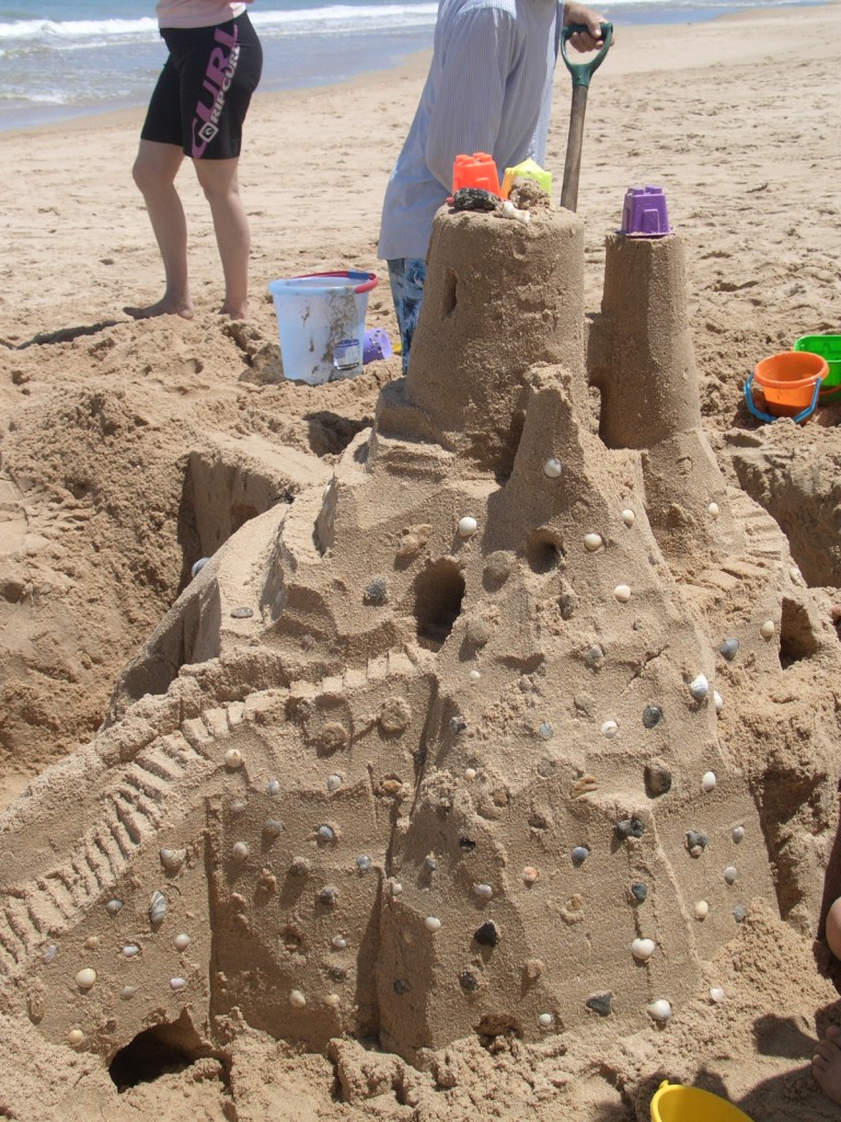 Finished Sand Castle