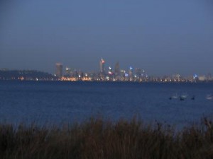 Perth across the Swan River