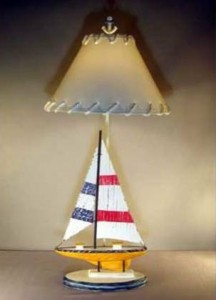 Sail Boat lamp