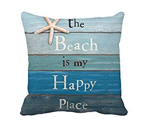 Beach Theme Pillow