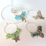 Wine Charms inspired by the sea