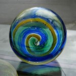 Spiral Glass Float